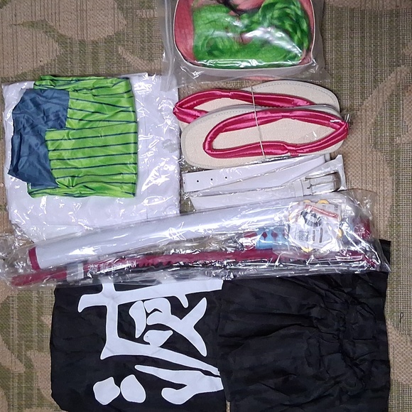 Demon Slayer Mitsuri Kanroji Anime Costume Set - Picture 4 of 6